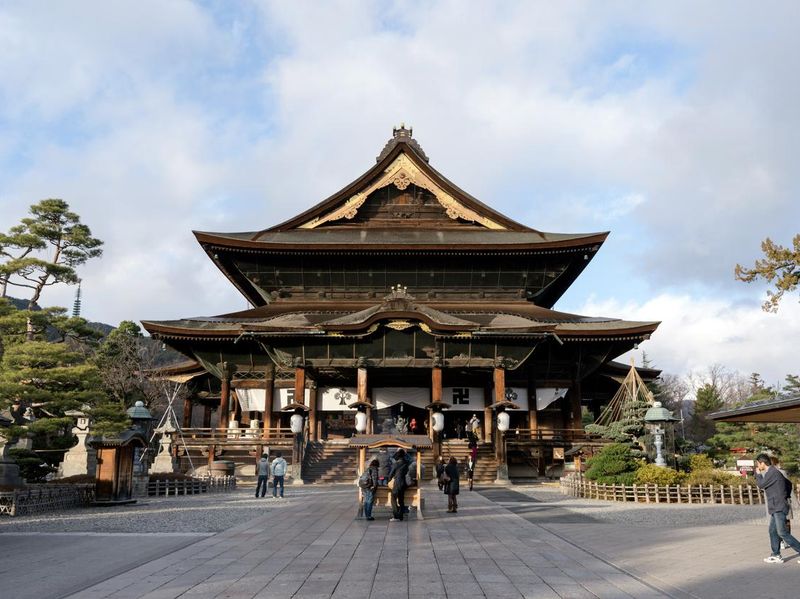 Zenko-ji is a Buddhist temple, Nagano, Japan