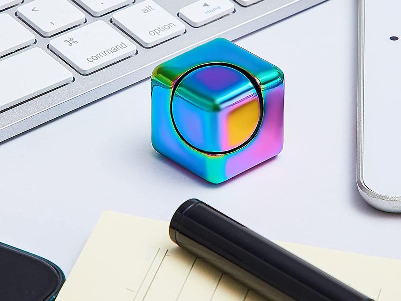 Zhanmai Fidget Cube Spinner Anti-Anxiety Focusing Fidget Toy