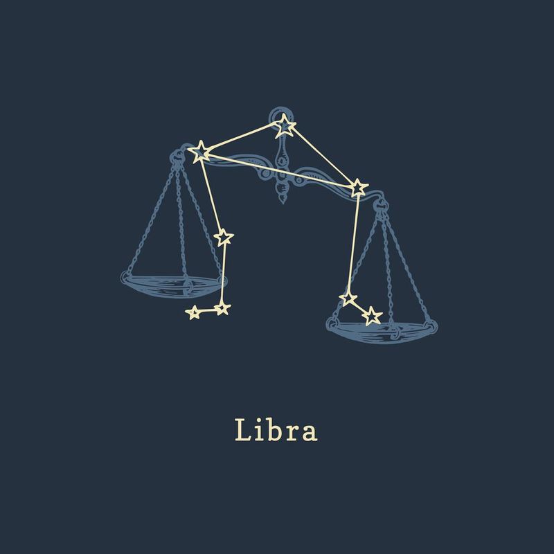 Zodiac constellation of Libra