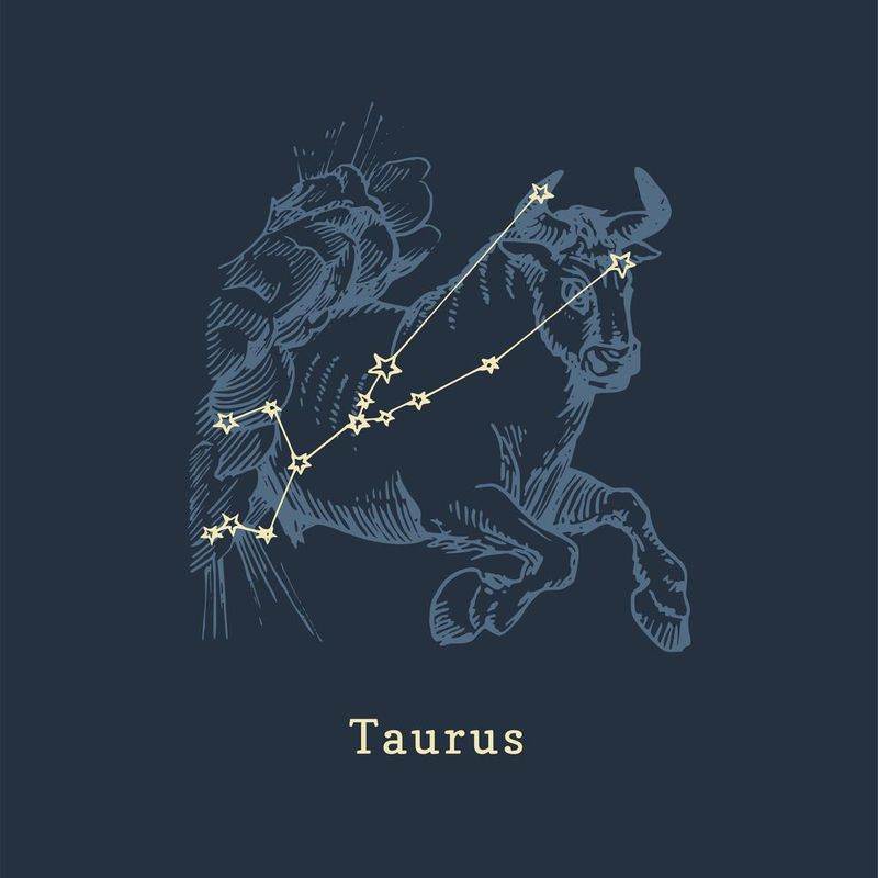 Zodiac constellation of Taurus