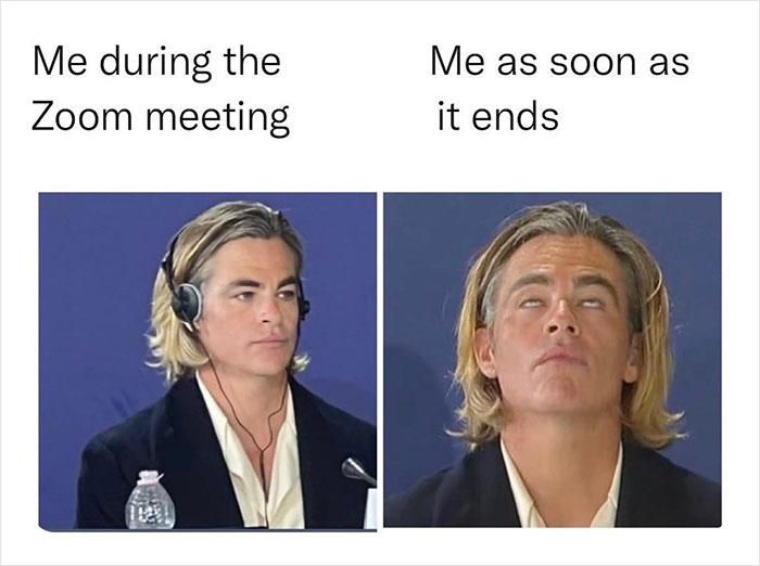 Zoom meetings meme